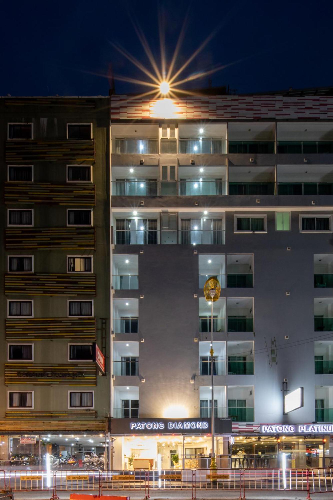 Patong Diamond Hotel Bagian luar foto