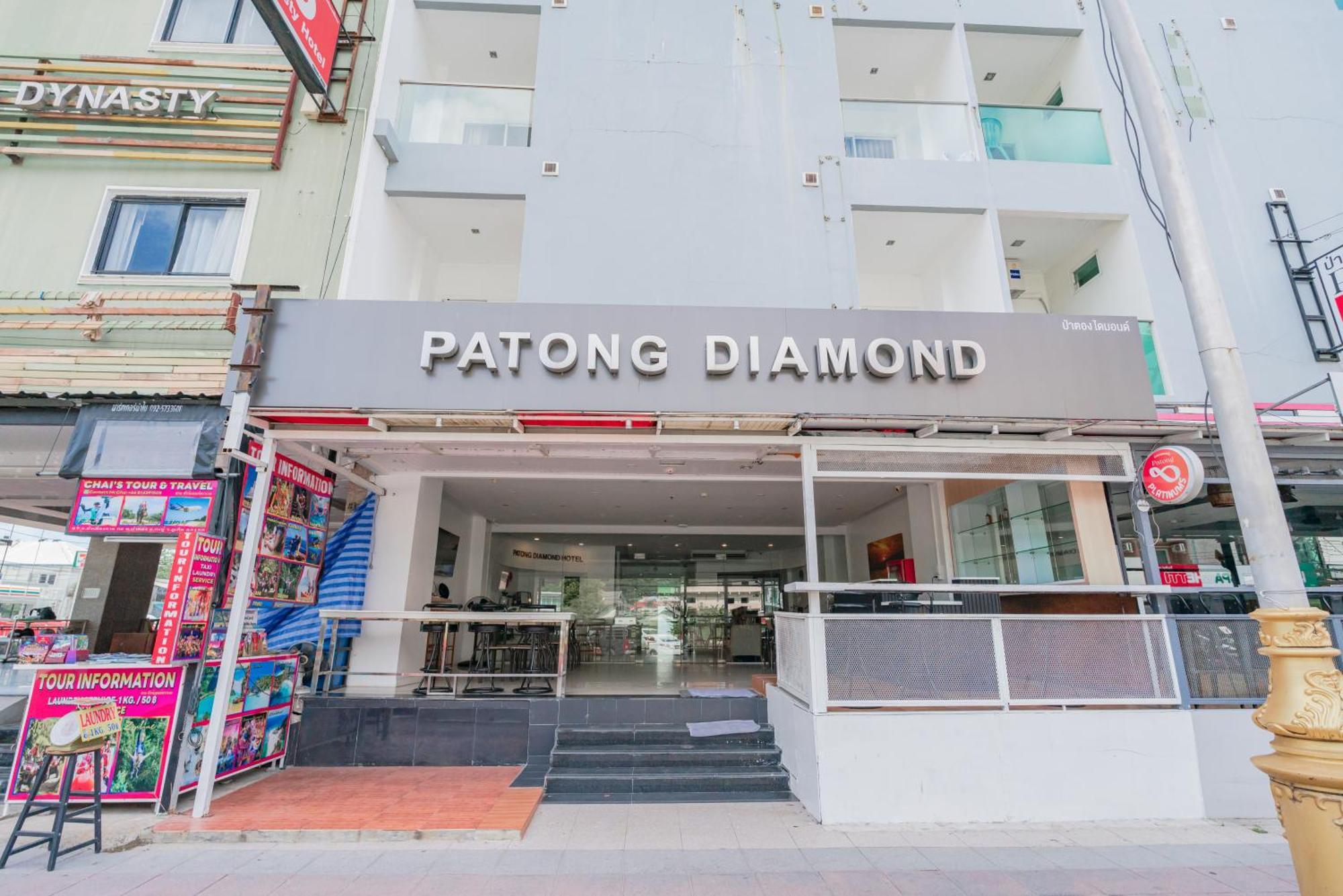 Patong Diamond Hotel Bagian luar foto